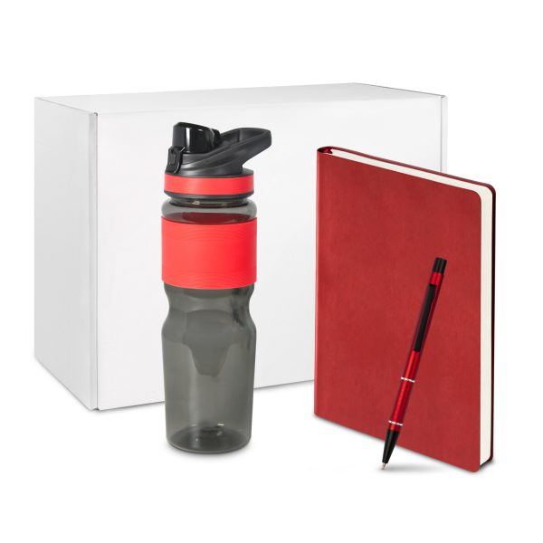 Подарочный набор Portobello красный в малой универсальной подарочной коробке (Спортбутылка