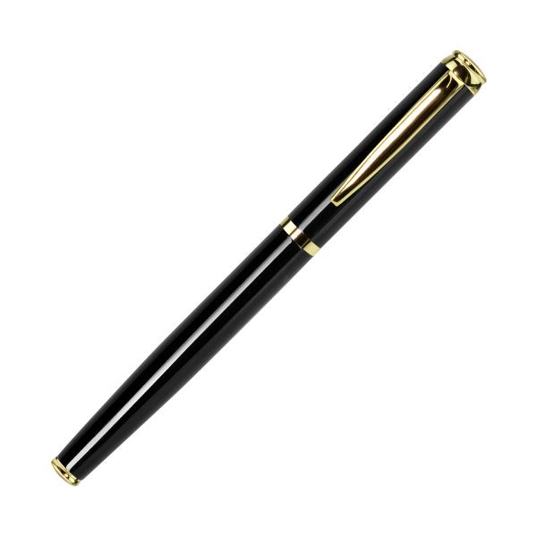 Ручка-роллер Sonata черная/позолота Portobello Ручки