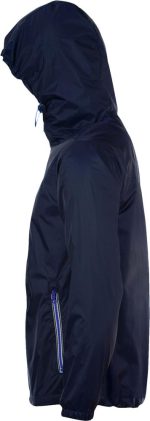 Ветровка Skate, темно-синяя с ярко-синим — изображение 3