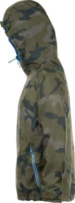 Ветровка Skate, камуфляж с синим — изображение 3