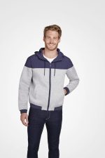 Куртка унисекс Voltage, черный меланж с черным — изображение 4