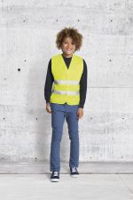 Жилет светоотражающий Secure Pro, оранжевый неон — изображение 6