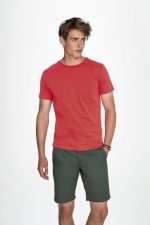 Футболка мужская Marvin, темно-синяя — изображение 4