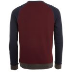 бордовая с темно-синим