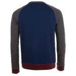 темно-синяя с черным меланжем