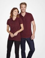 Рубашка поло женская Brandy Women, темно-синяя с белым — изображение 6