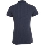 темно-синяя с белым