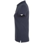 Рубашка поло женская Brandy Women, темно-синяя с белым — изображение 3