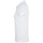 Рубашка поло женская Brandy Women, белая с темно-синим — изображение 3