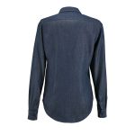 Рубашка женская Barry Women, синяя (деним) — изображение 3