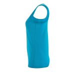 Майка женская Sporty TT Women, ярко-бирюзовая — изображение 3