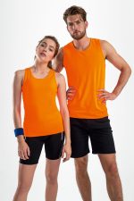 Майка женская Sporty TT Women, оранжевый неон — изображение 6