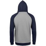 серый меланж с темно-синим