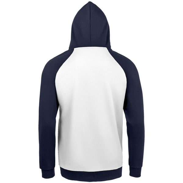 белая с темно-синим