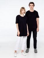 Футболка удлиненная Magnum, черная — изображение 6