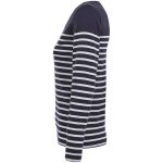 Футболка женская с длинным рукавом Matelot LSL Women, синяя с белым — изображение 3