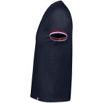 Футболка мужская Rainbow Men, темно-синяя с ярко-синим — изображение 3