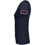 Футболка женская Rainbow Women, темно-синяя с ярко-синим — изображение 3