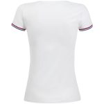 белая с ярко-синим