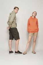 Толстовка унисекс Stellar, оранжевая — изображение 5