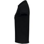 Рубашка поло женская Planet Women, черная — изображение 3