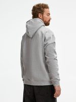 Худи унисекс Condor, серый меланж — изображение 7