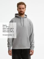 Худи унисекс Condor, серый меланж — изображение 4