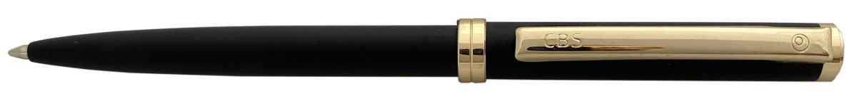 Senator Шариковая ручка DELGADO MATT BLACK FINISH CBS матово черный/золотистый