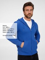 Толстовка унисекс Calipso, ярко-синяя (royal) — изображение 4