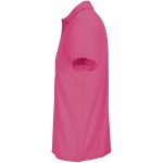 Рубашка поло унисекс Pitcher, розовая (ribbon pink) — изображение 3