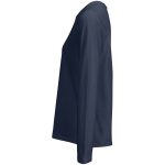 Футболка с длинным рукавом женская Monarch Women, темно-синяя (navy) — изображение 3