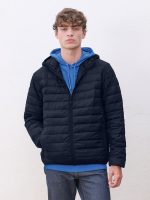 Куртка с капюшоном мужская Stream Men, темно-синяя — изображение 4