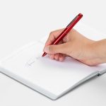 Ручка шариковая Scribo, красная — изображение 4