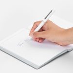 Ручка шариковая Scribo, матовая белая — изображение 4