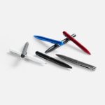 Ручка шариковая Scribo, матовая серая — изображение 5