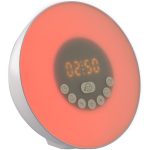 Лампа-колонка dreamTime для пробуждения светом и музыкой, белая — изображение 4