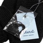 Варежки Brugge, черные — изображение 4