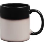 Кружка-хамелеон On Display, матовая, черная — изображение 4