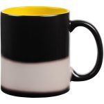 черная с желтым