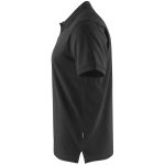 Рубашка поло мужская Sunset, черная — изображение 3