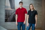 Рубашка поло мужская Sunset, черная — изображение 5