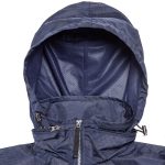 Ветровка светоотражающая Lattvind, темно-синяя — изображение 7