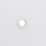 Бейсболка Canopy, белая с темно-синим кантом — изображение 4