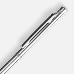 Ручка шариковая Hotel Ferra, серебристая — изображение 3