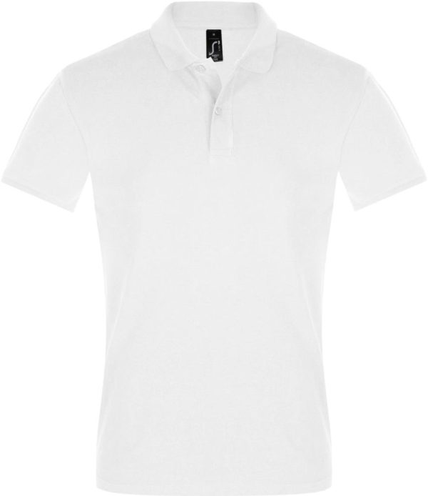 Рубашка поло мужская Perfect Men 180 белая