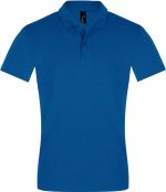 Рубашка поло мужская Perfect Men 180 ярко-синяя