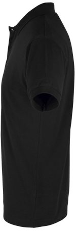 Рубашка поло мужская Perfect Men 180 черная — изображение 3