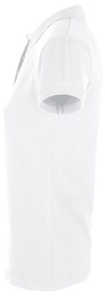 Рубашка поло женская Perfect Women 180 белая — изображение 3