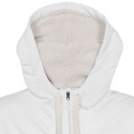 Толстовка на молнии Kulonga Sherpa, белая — изображение 5