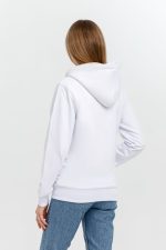 Толстовка на молнии Kulonga Sherpa, белая — изображение 6